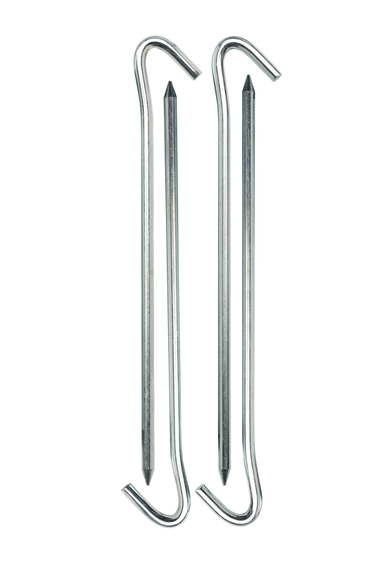 Piquets de tente en acier de 7 po – Ensemble de 4