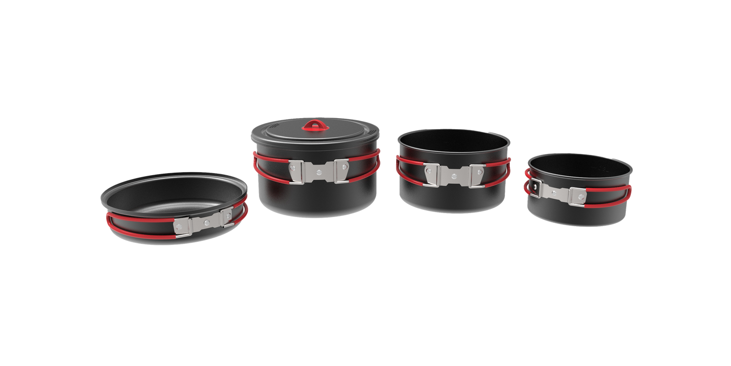 Hard Anodized Family Cook Set