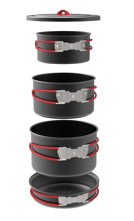 Hard Anodized Family Cook Set