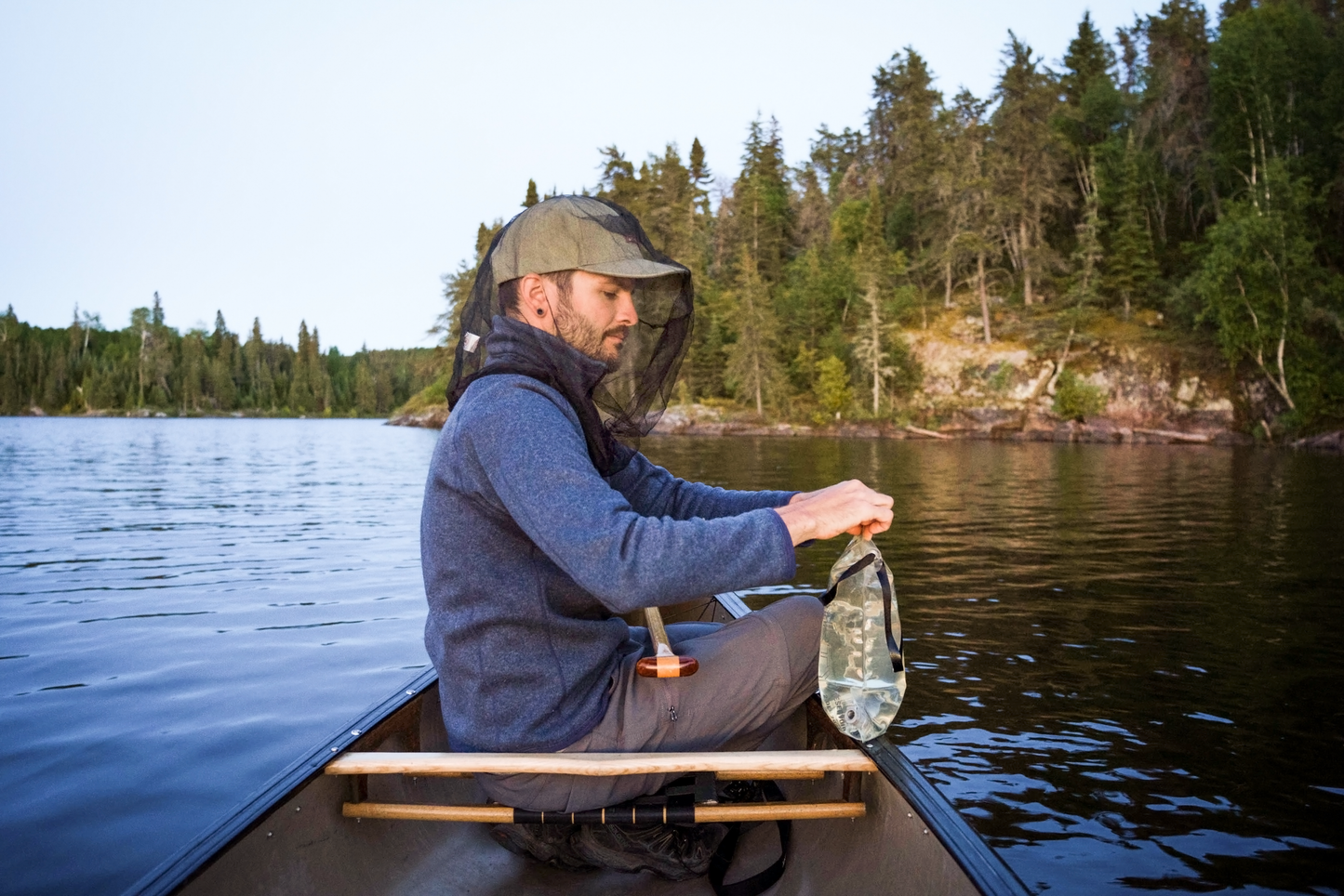 Compact Mosquito Head Net