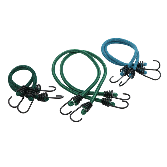 Assorted Bungee Cords - 6 Pack