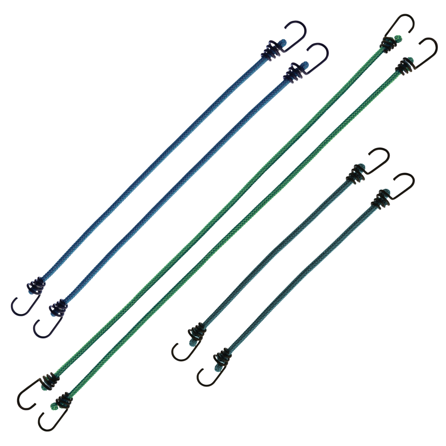 Cordons élastiques assortis - paquet de 6