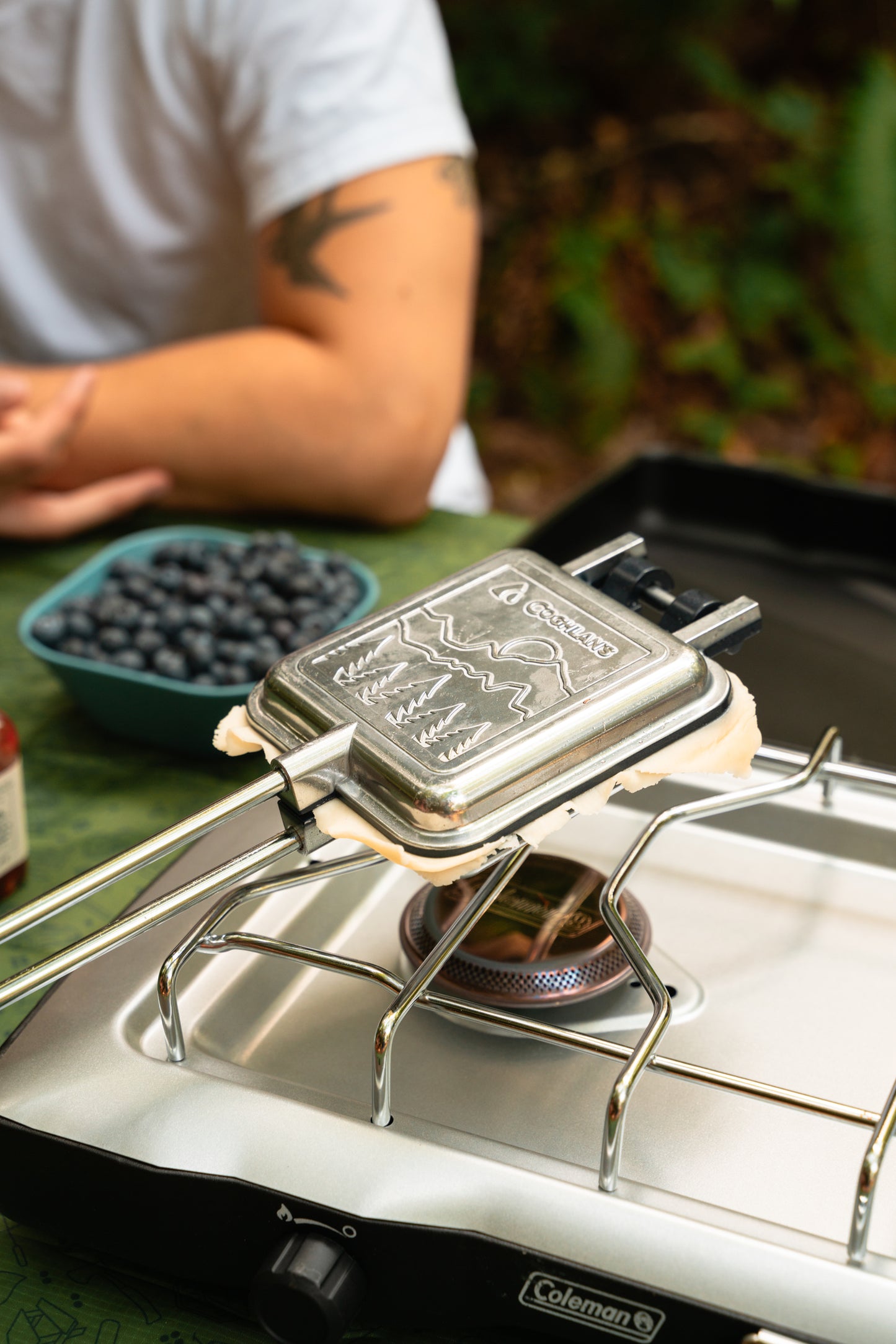 Réchaud de camping en aluminium