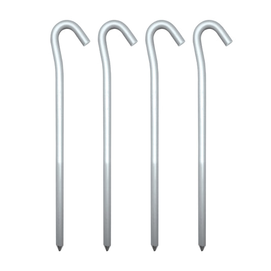 Piquets de tente en aluminium - Paquet de 4