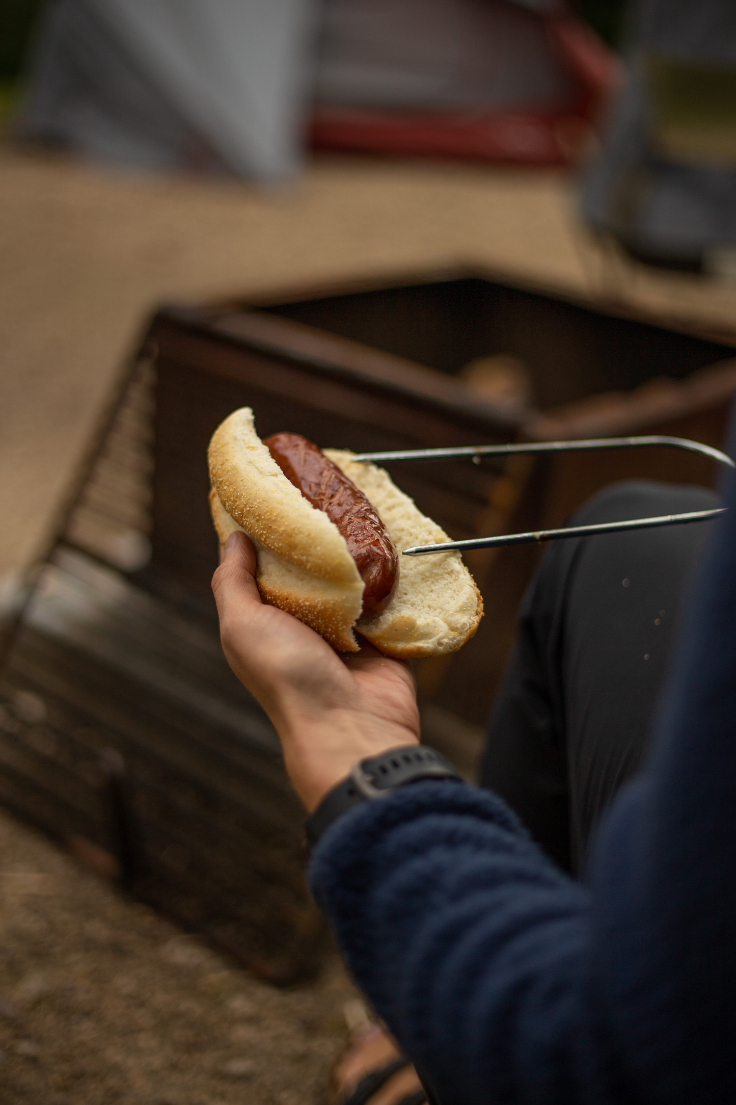 Fourchette de camping