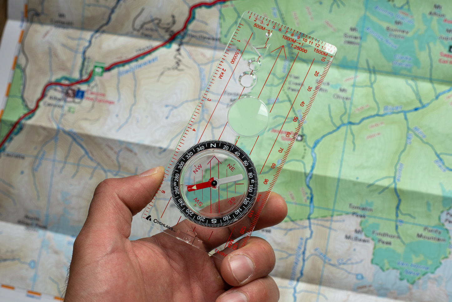 Deluxe Map Compass
