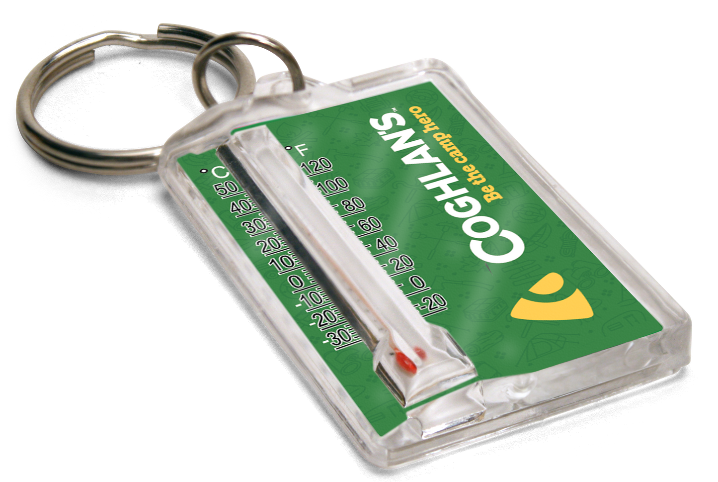 Thermometer Key Ring