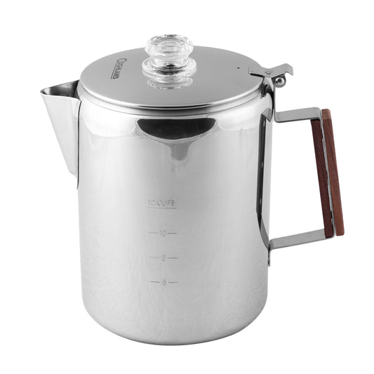 Cafetière en acier inoxydable – 12 tasses