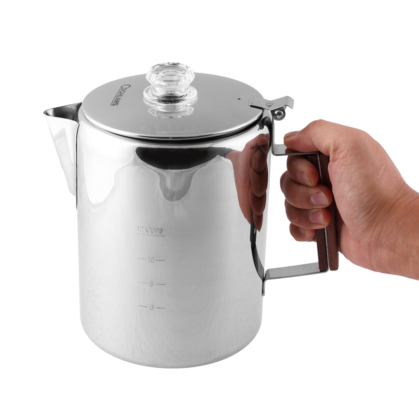 Stainless Coffee Pot - 12 Cup