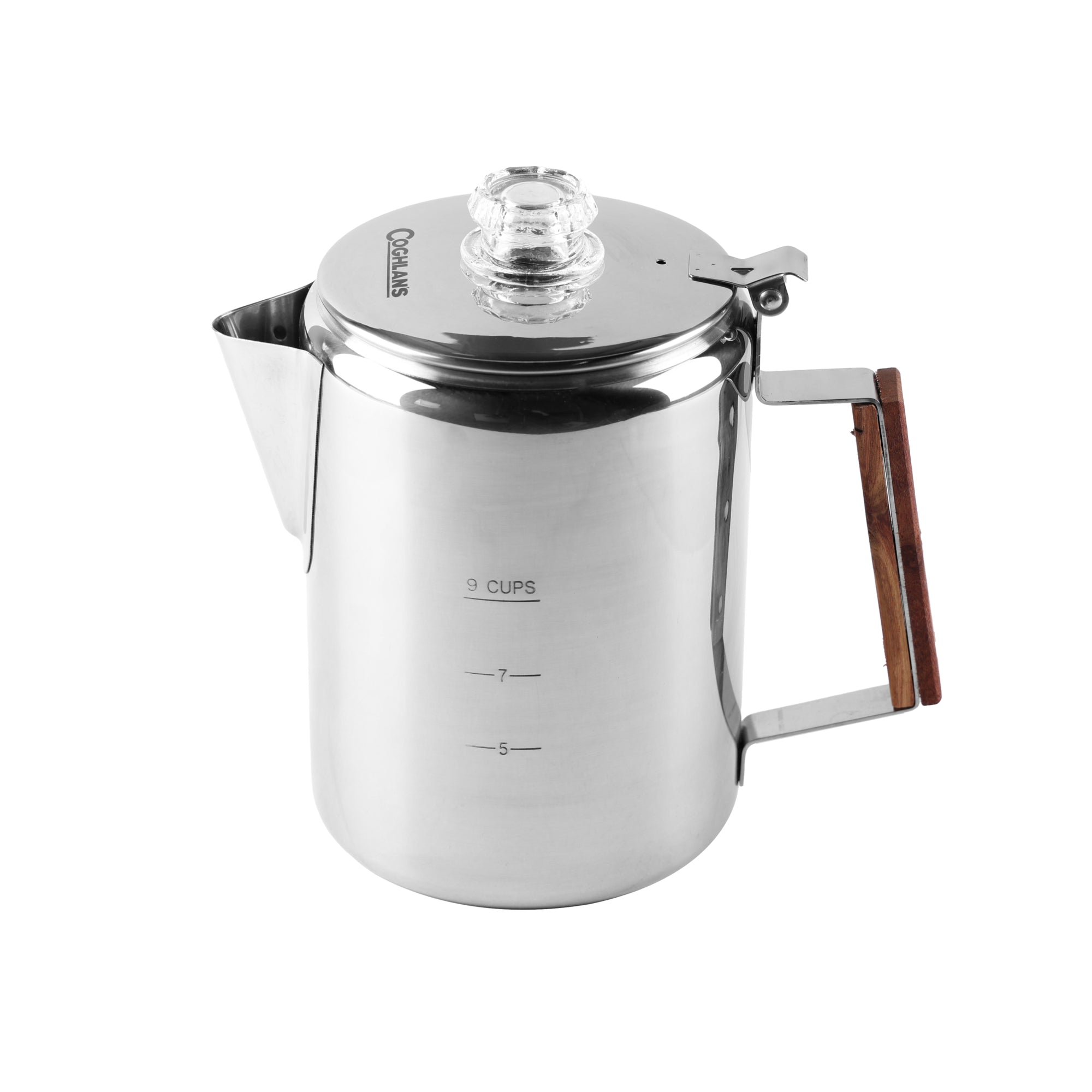 Coghlans 9-Cup Aluminum Camping Coffee Pot - Bliffert Lumber and Hardware