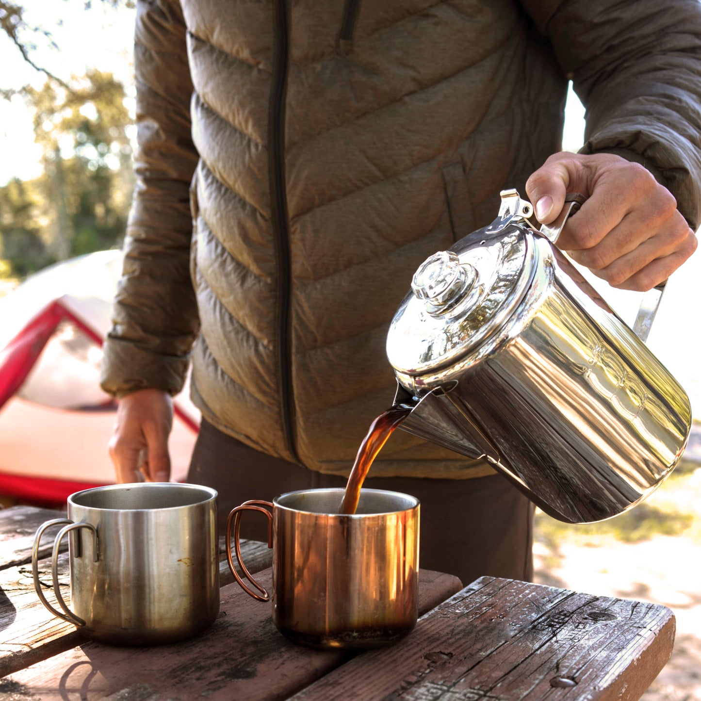 Stainless Coffee Pot - 9 Cup