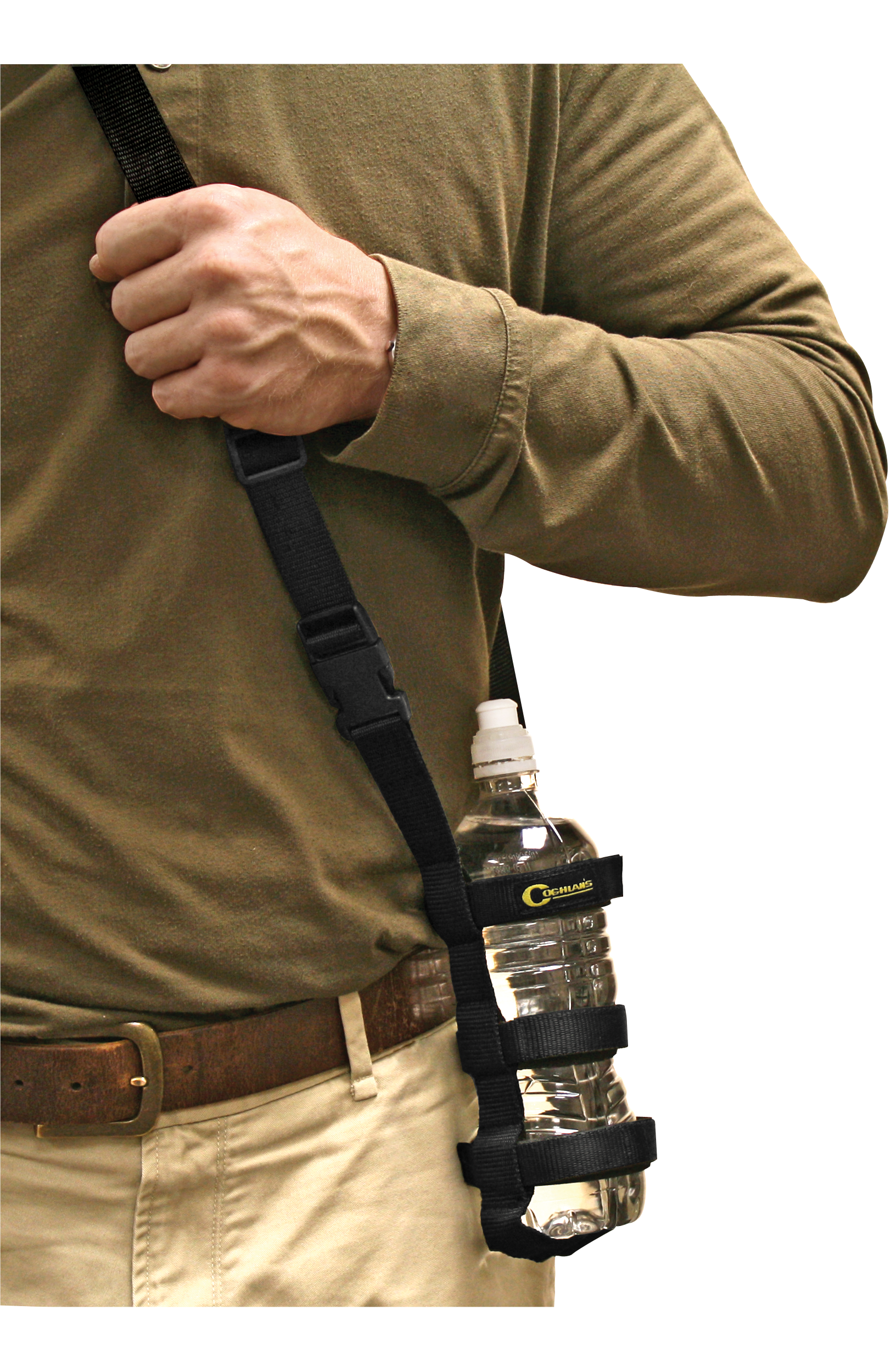 Coghlan's Universal Bottle Carrier | Porta Bottiglia Regolabile Con Cinghia E Fibbia | Accessorio Trekking E Campeggio