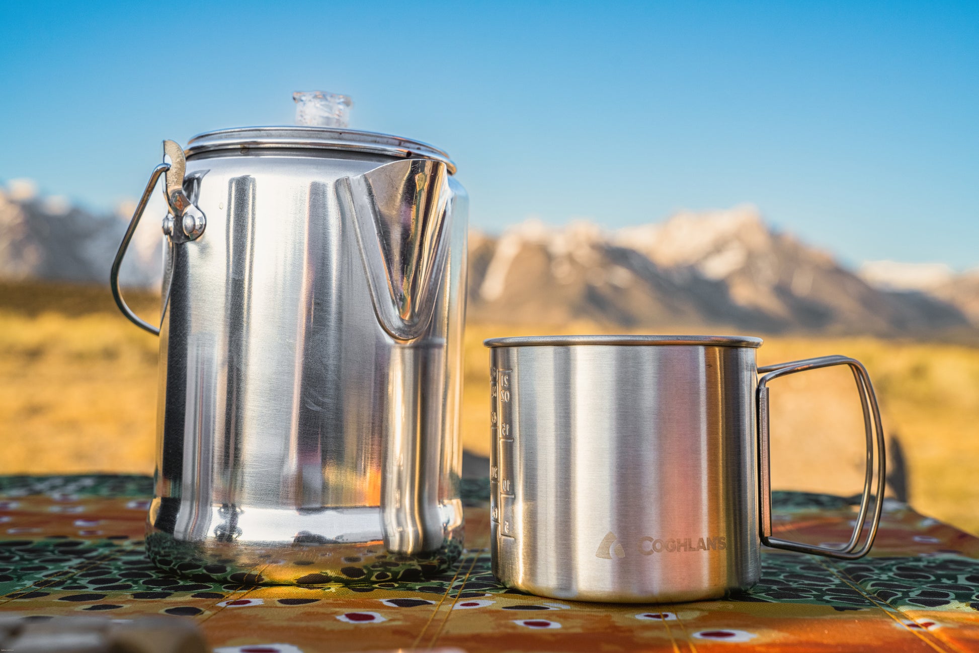 Coghlans 9-Cup Aluminum Camping Coffee Pot – Hemlock Hardware