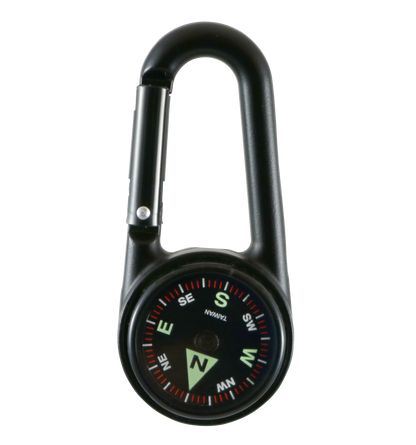 Boussole avec mousqueton