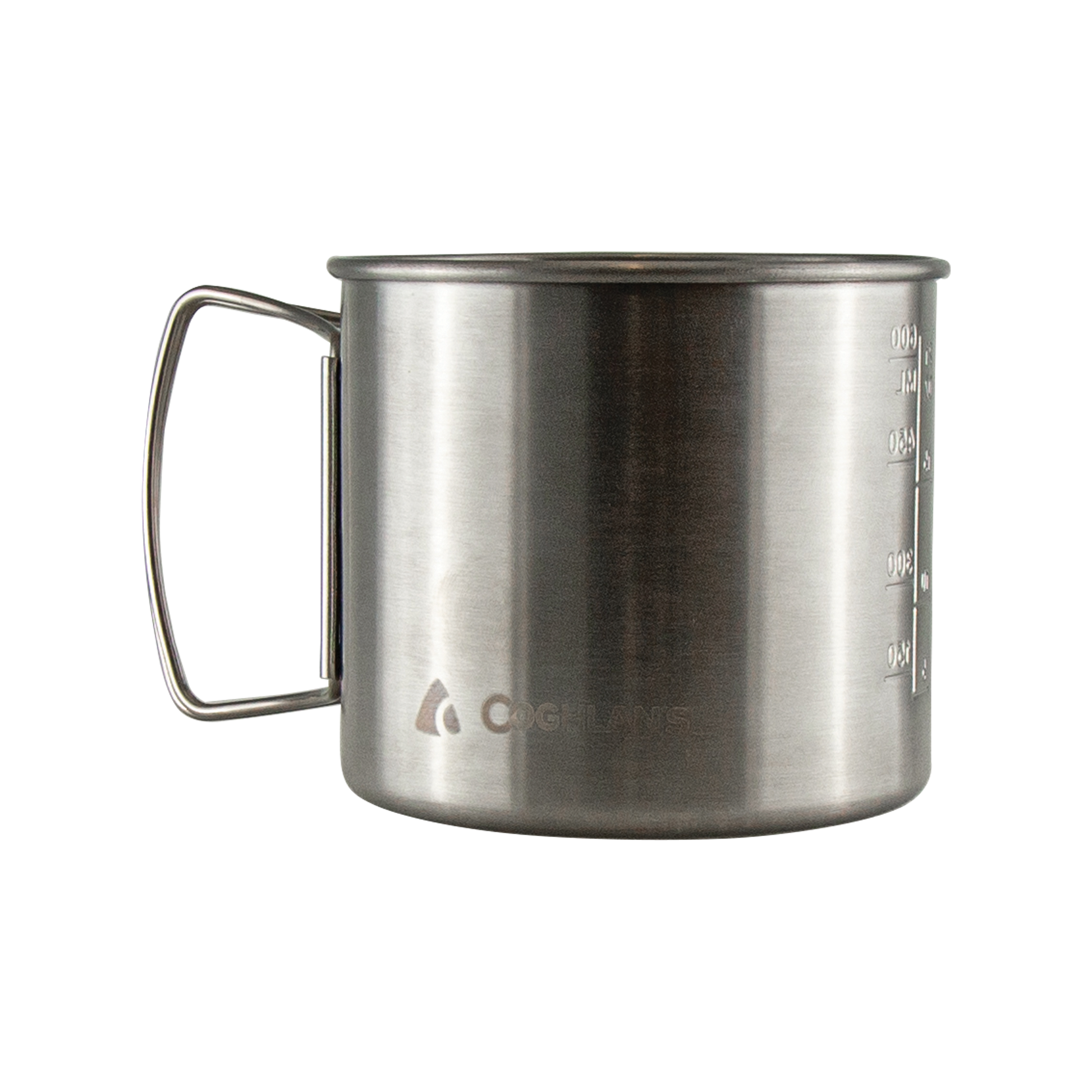 16 Oz. Iron And Stainless Steel Camping Mugs - Mugs with Logo