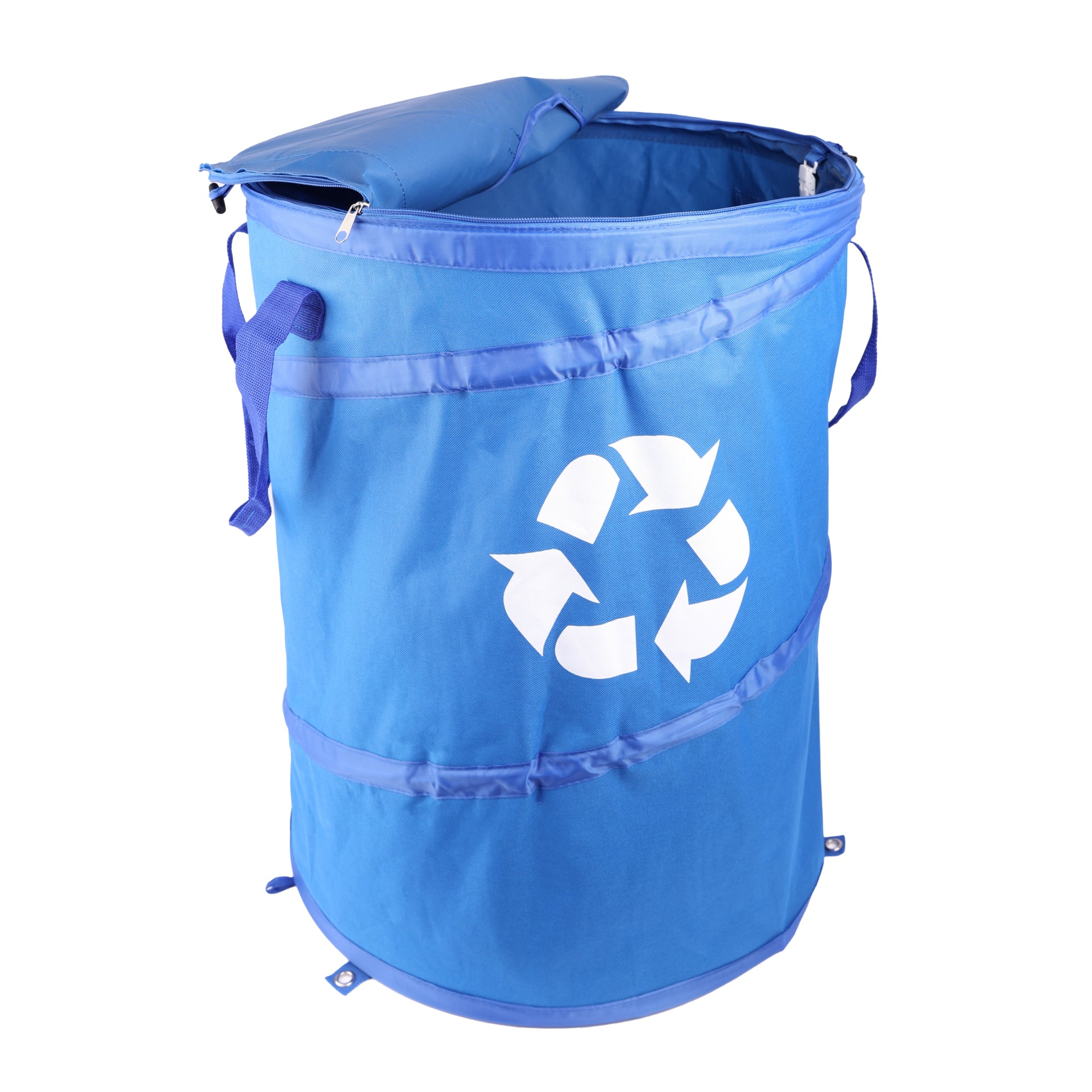 C-Thru™ 50G Plastic Bag Recycling Bin - Transparent - Glasdon, Inc.