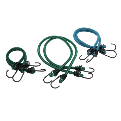 Assorted Bungee Cords - 6 Pack
