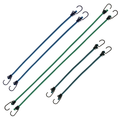 Assorted Bungee Cords - 6 Pack
