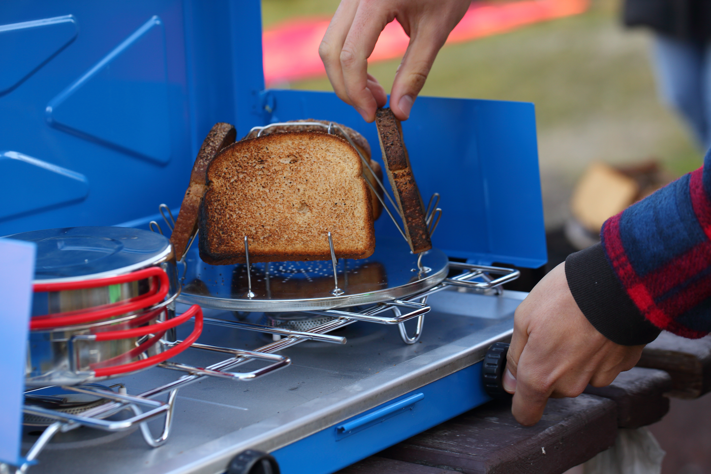 Camp Stove Toaster