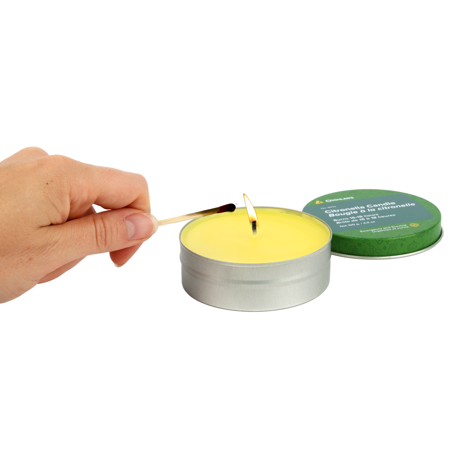 Bougie à la citronnelle