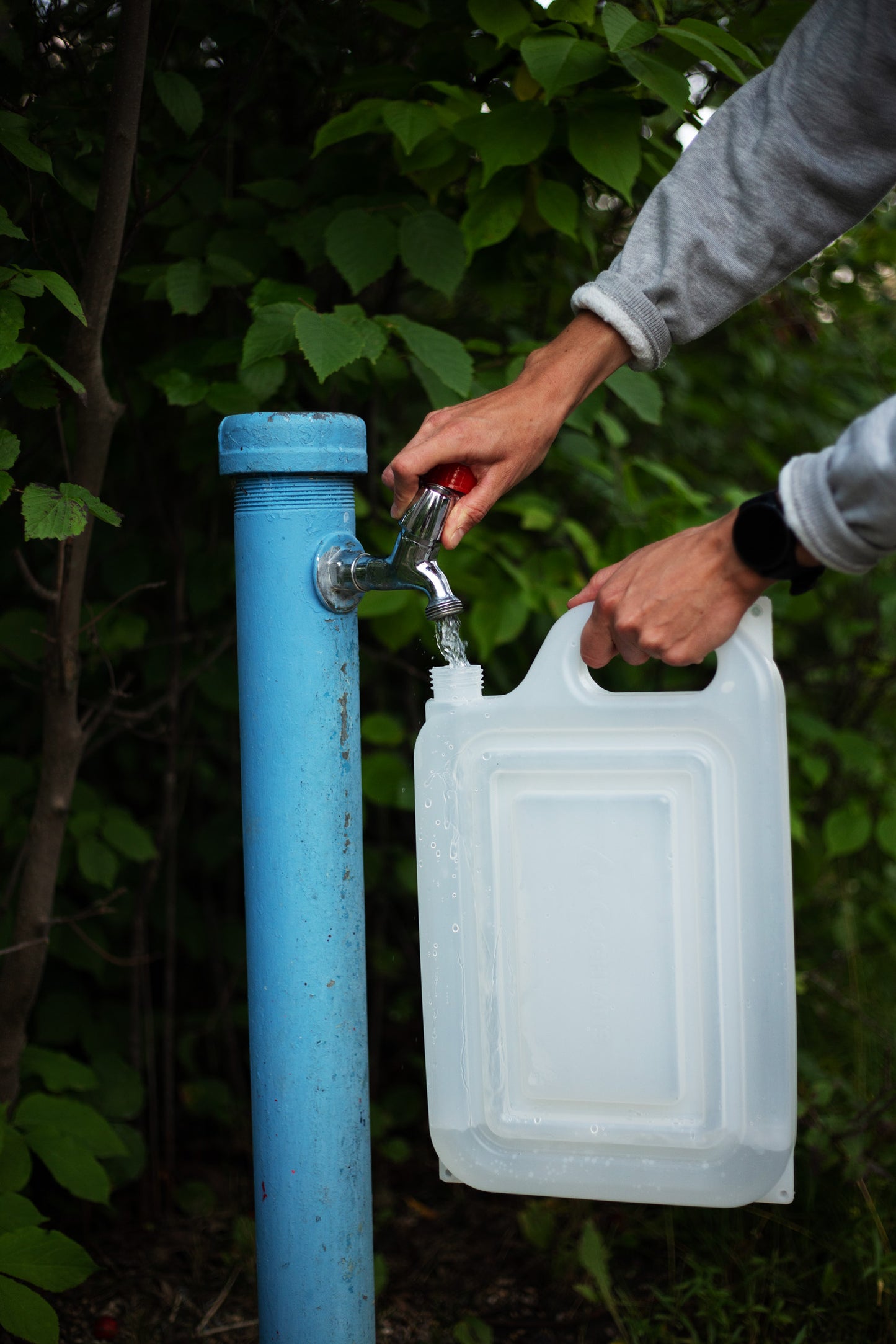Expandable Water Carrier