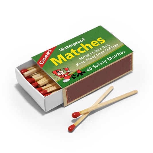 Waterproof Matches - 4 Pack