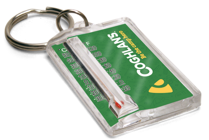 Thermometer Key Ring
