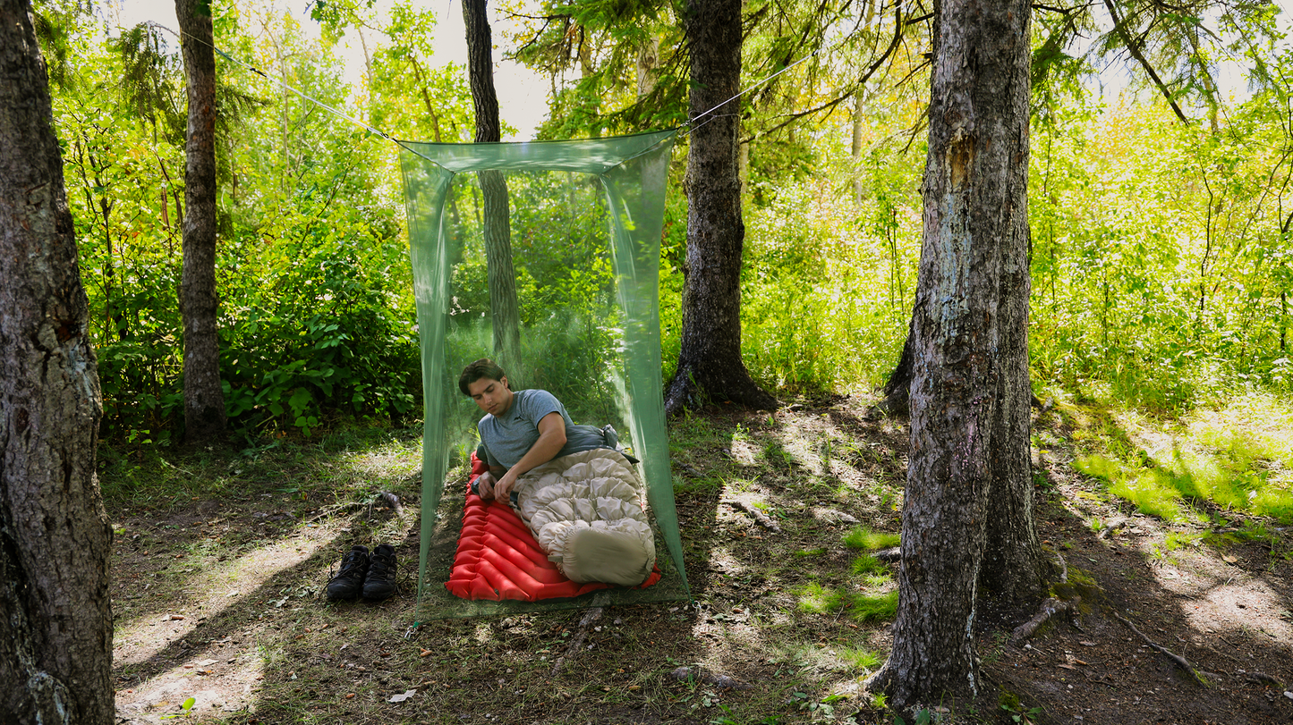 Rectangular Mosquito Net - Green