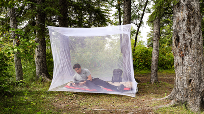 Double Mosquito Net - White