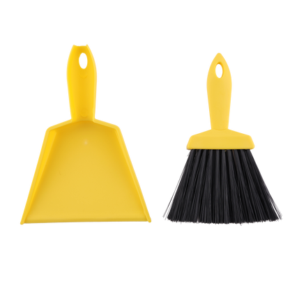 Balayette de tente et pelle à poussière