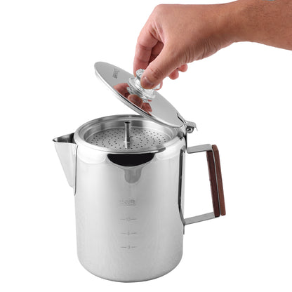 Stainless Coffee Pot - 12 Cup