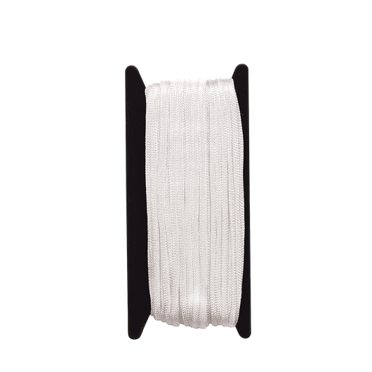 Corde en polyester blanche de 50 po
